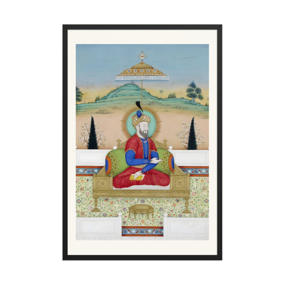 Babur enthroned — view 7