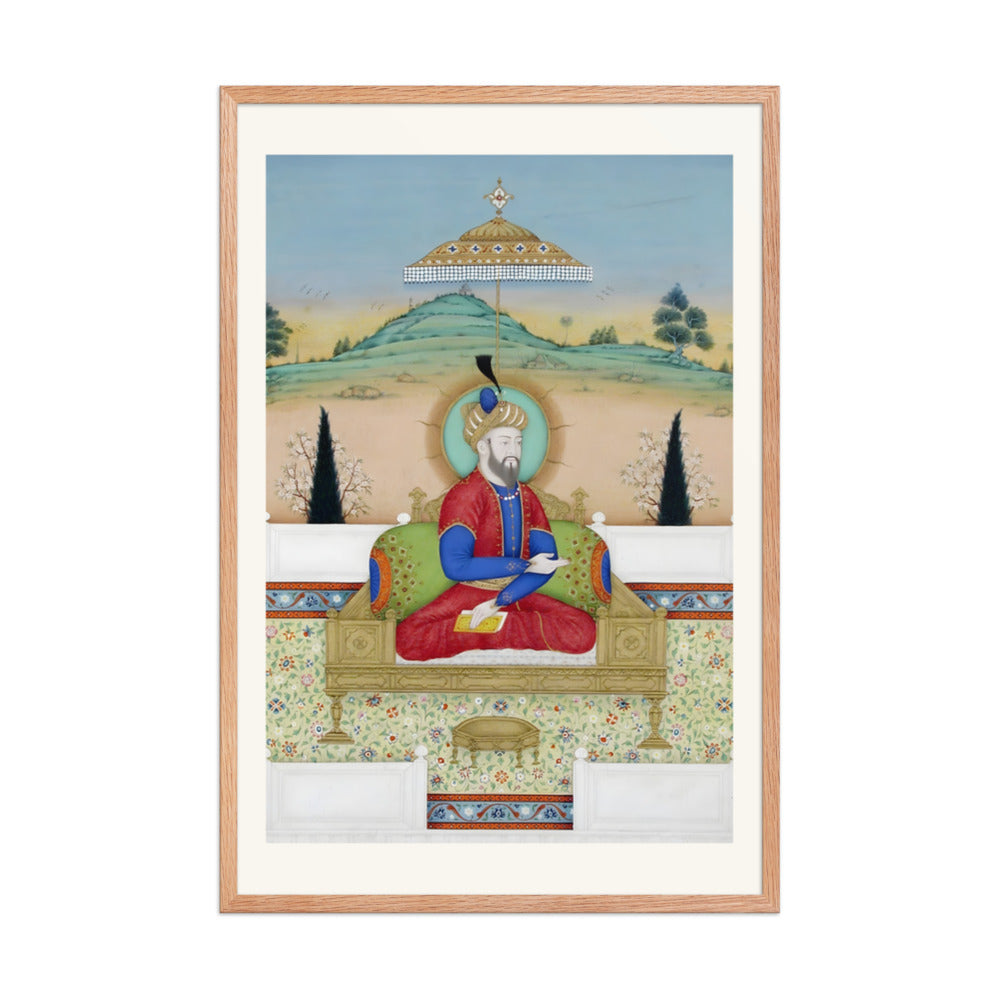 Babur enthroned — view 8