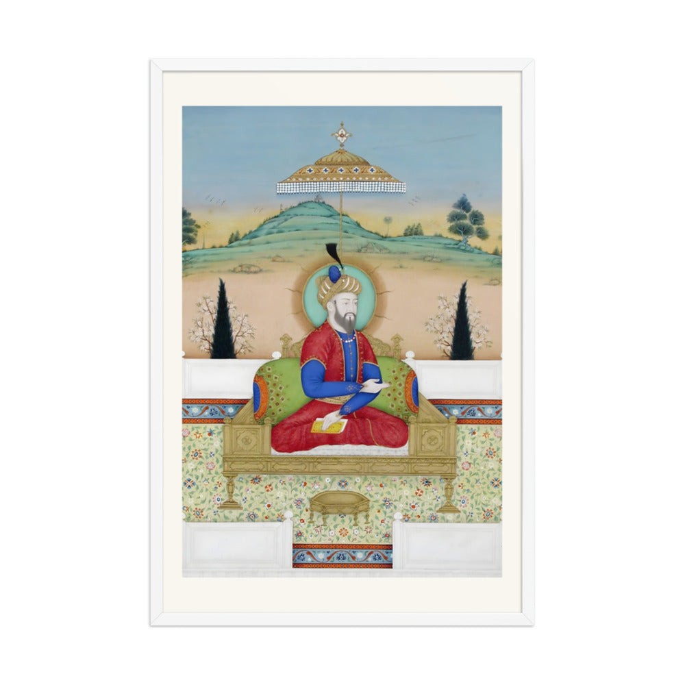 Babur enthroned — view 9