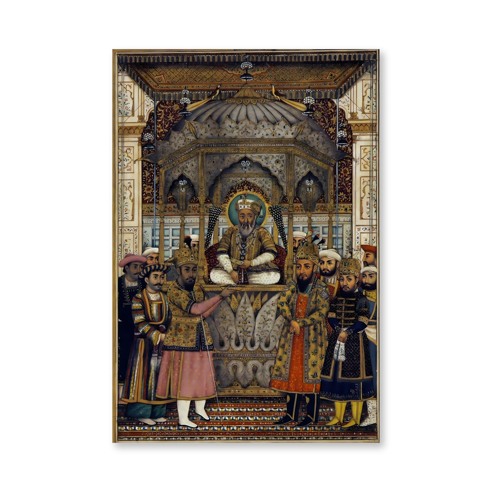 Bahadur Shah II in darbar, 1837, San Diego Museum of Art — view 4