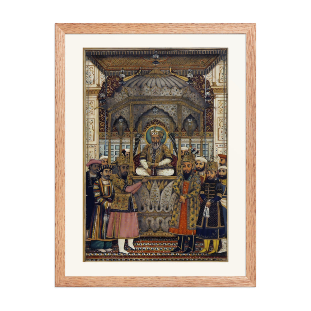 Bahadur Shah II in darbar, 1837, San Diego Museum of Art — view 2