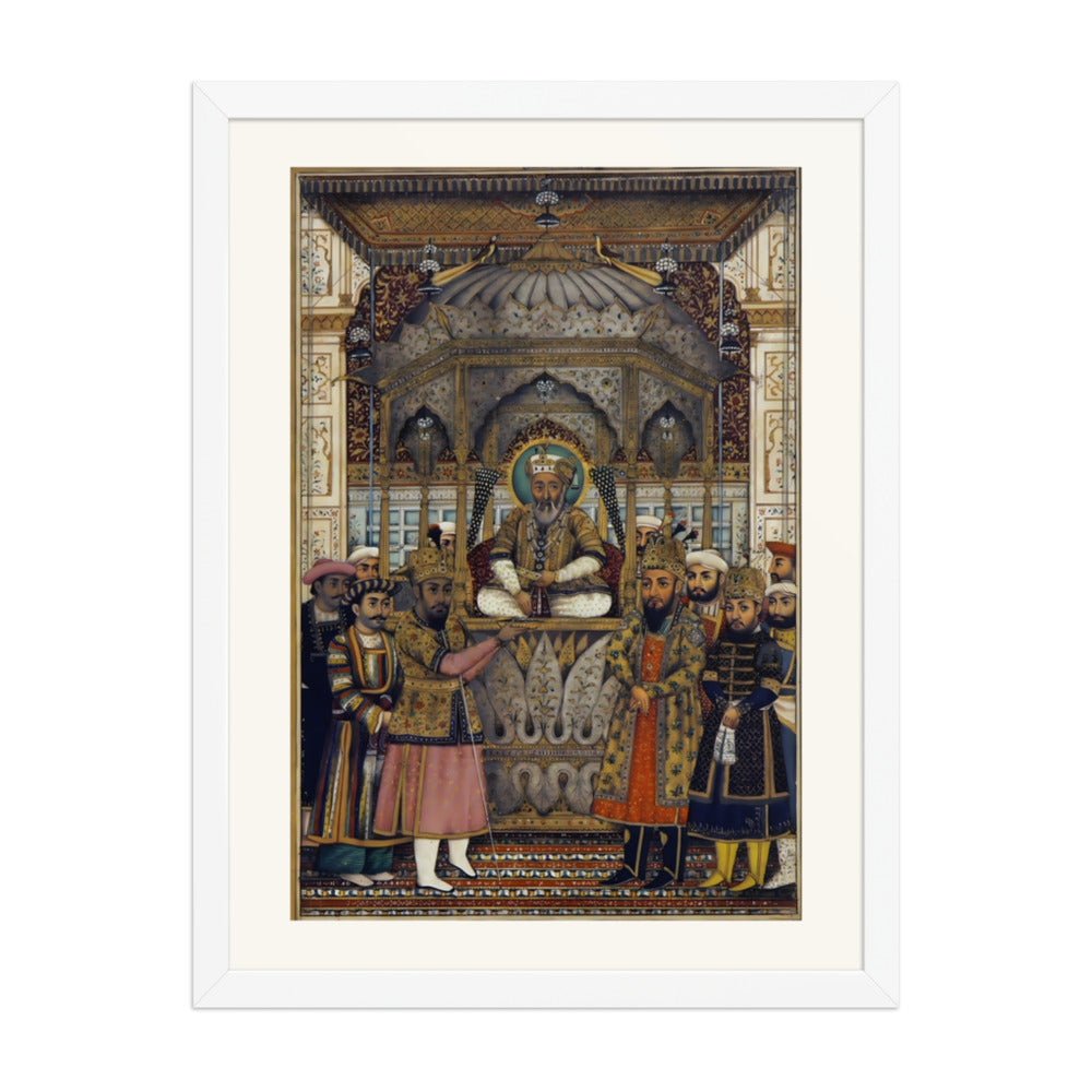 Bahadur Shah II in darbar, 1837, San Diego Museum of Art — view 3