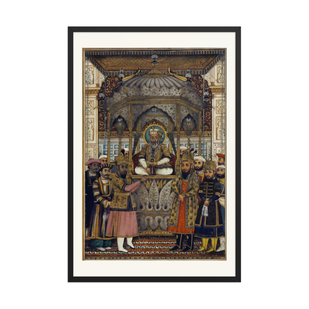Bahadur Shah II in darbar, 1837 — view 7