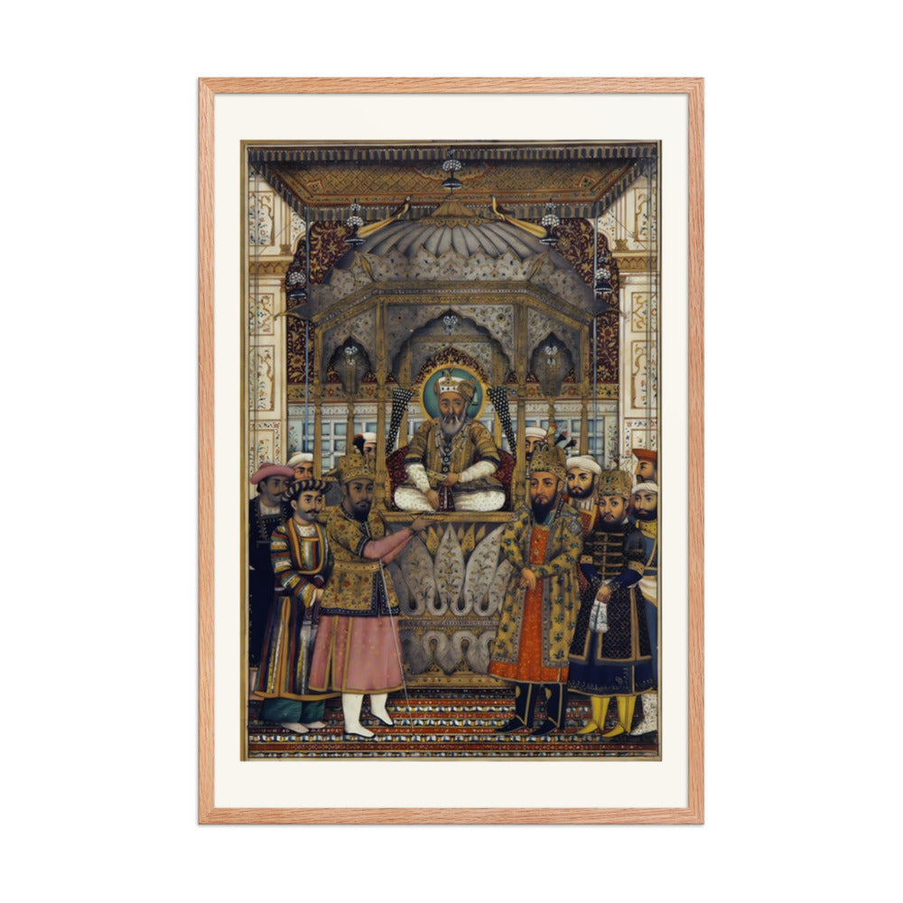 Bahadur Shah II in darbar, 1837 — view 8