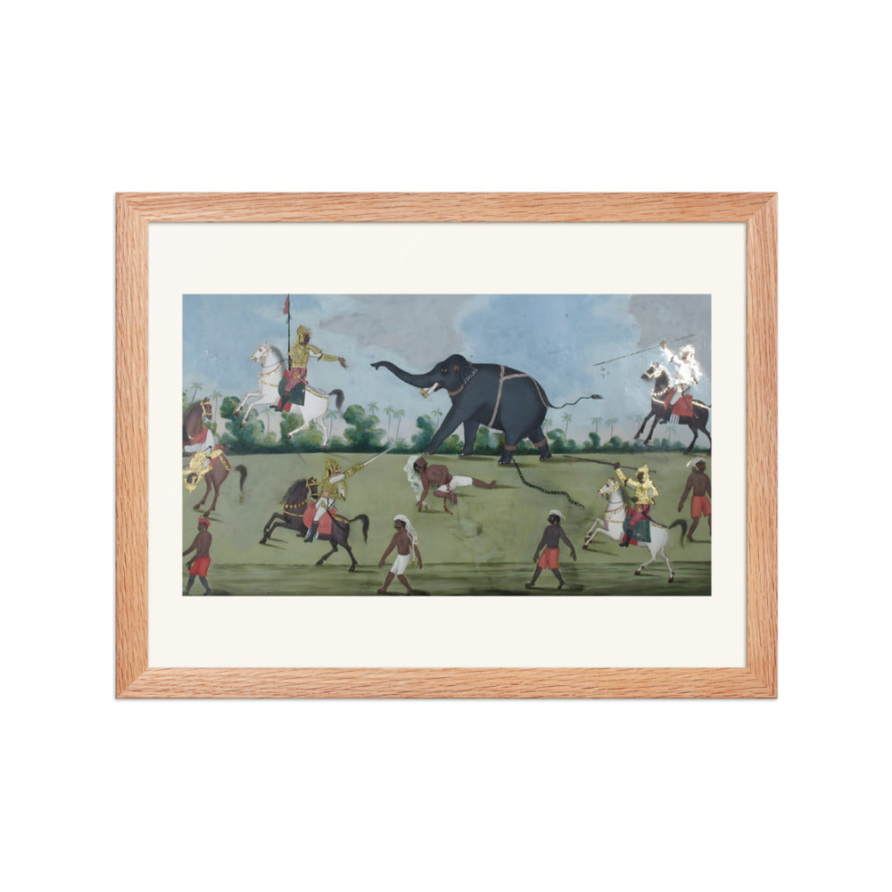 Capturing the wild elephant — view 2