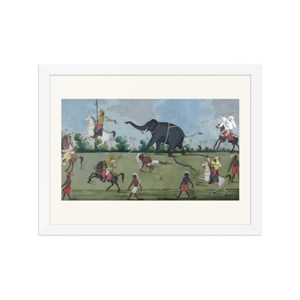 Capturing the wild elephant — view 3