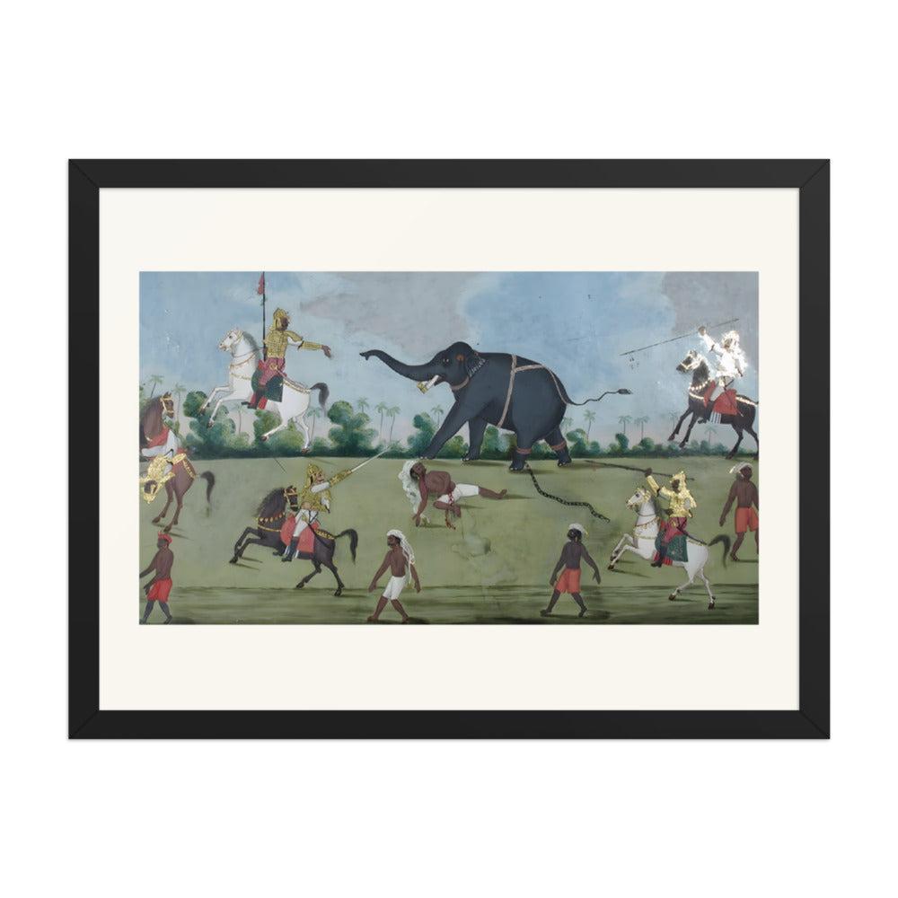 Capturing the wild elephant — view 4