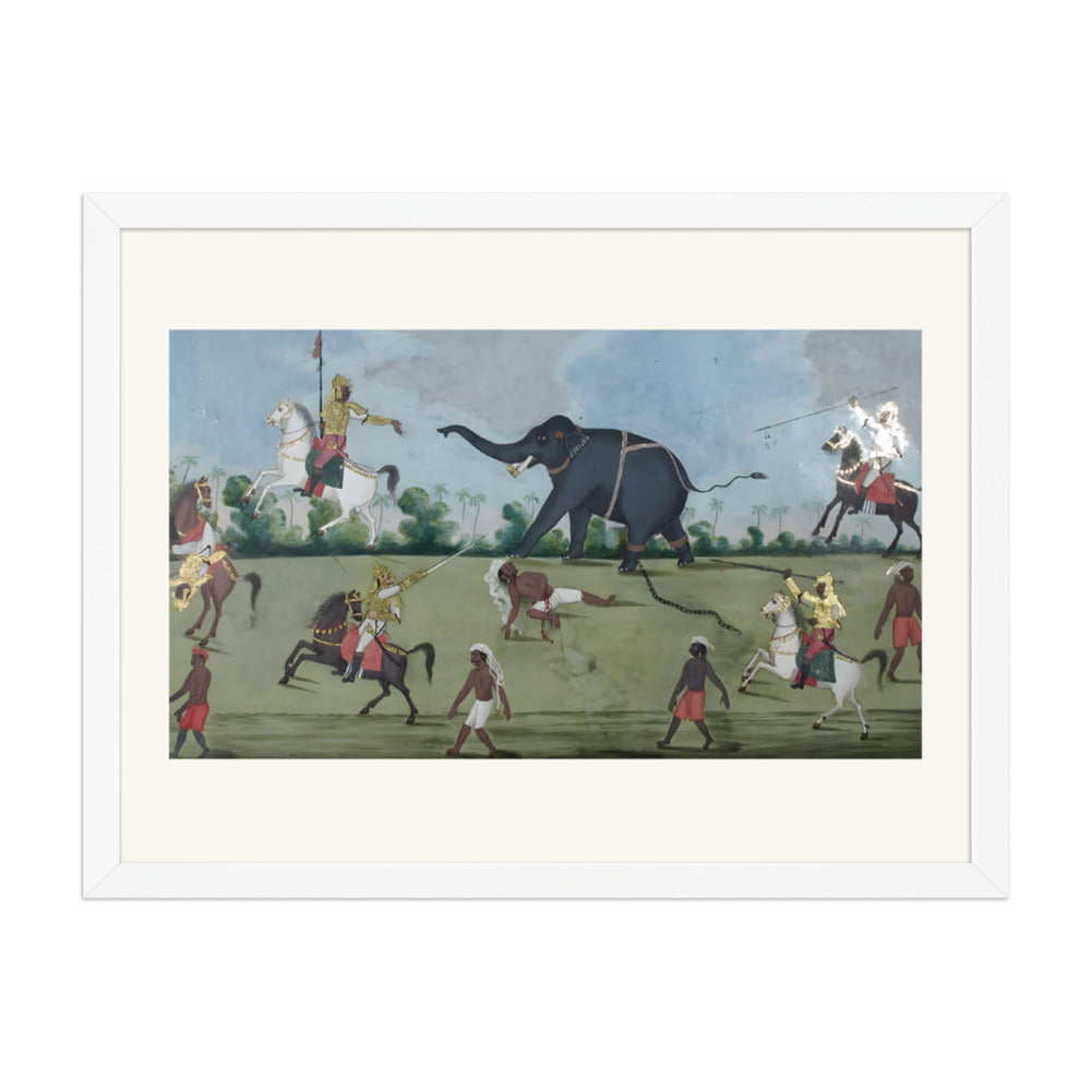 Capturing the wild elephant — view 6
