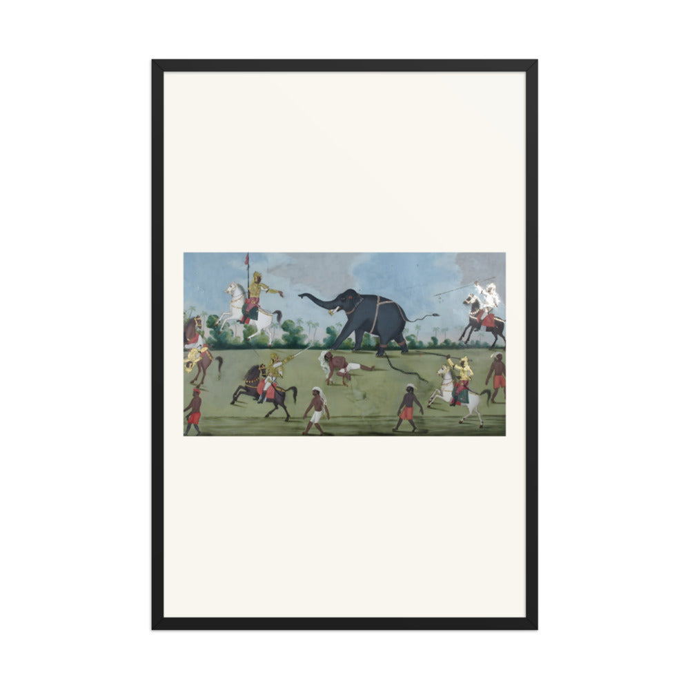 Capturing the wild elephant — view 7