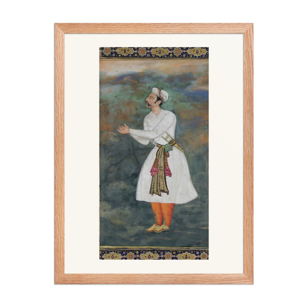 Courtier Standing in an Attitude of Great Respect — view 2