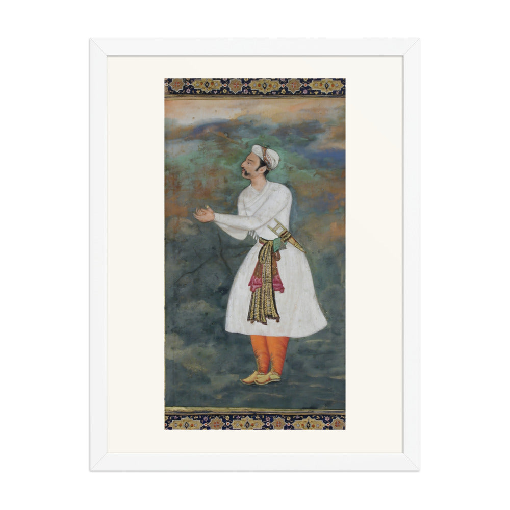 Courtier Standing in an Attitude of Great Respect — view 3