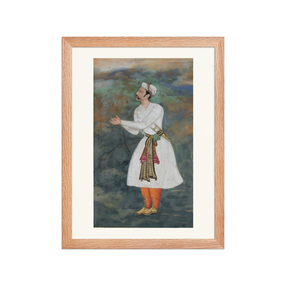 Courtier Standing in an Attitude of Great Respect — view 2
