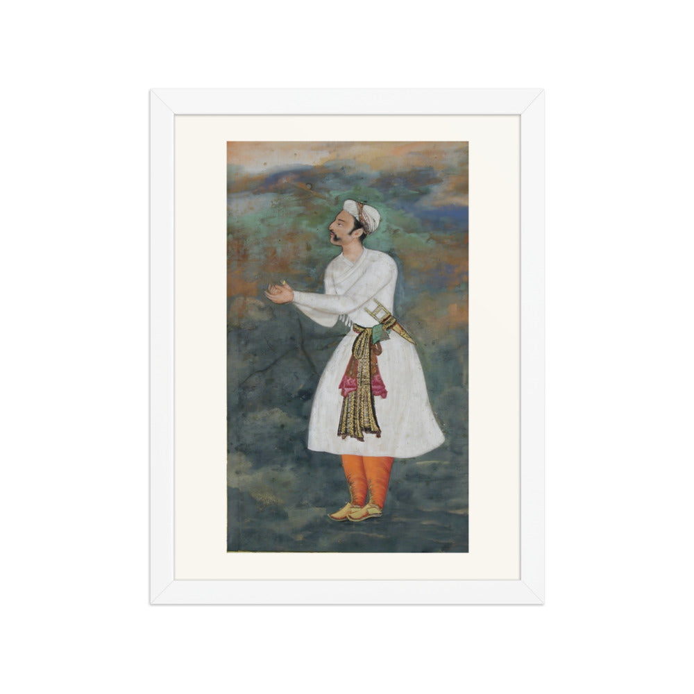 Courtier Standing in an Attitude of Great Respect — view 3
