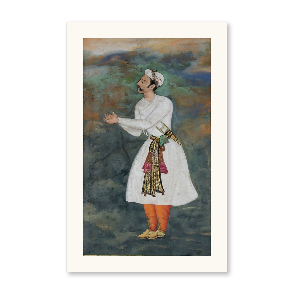 Courtier Standing in an Attitude of Great Respect — view 10