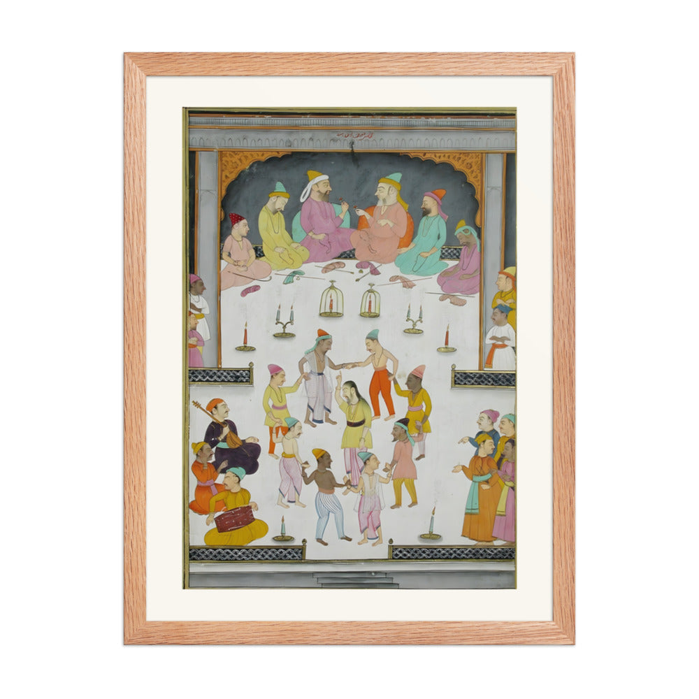 Dervishes dancing before a group of Muslim divines — view 2
