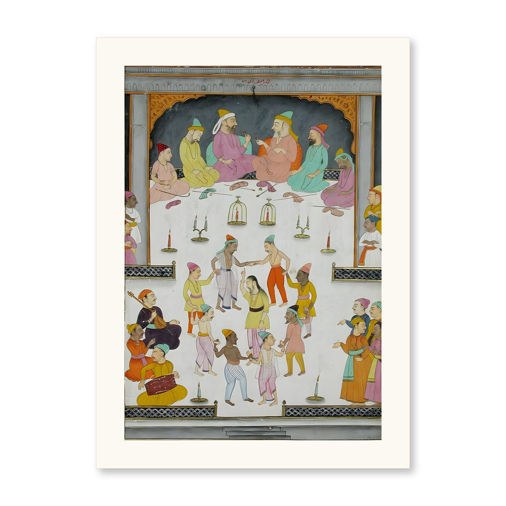 Dervishes dancing before a group of Muslim divines — view 10