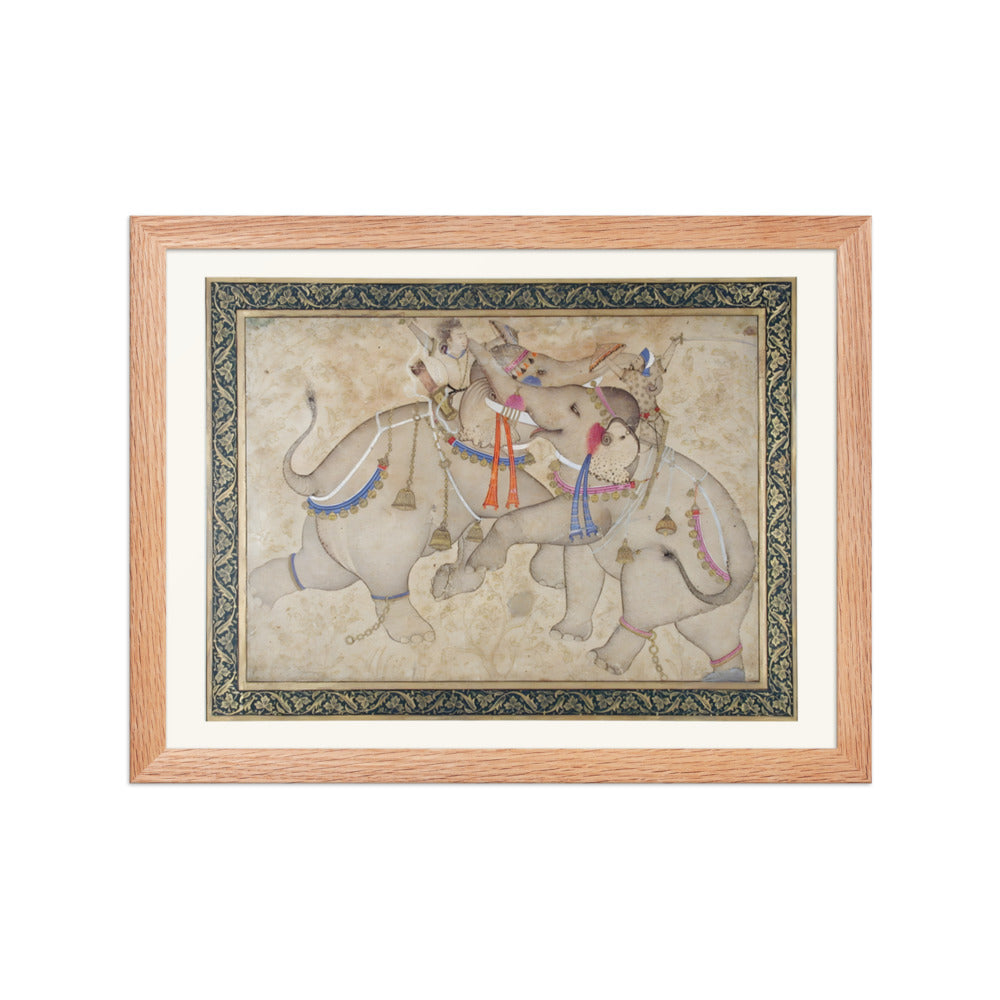 Elephants and Riders in Combat — view 2