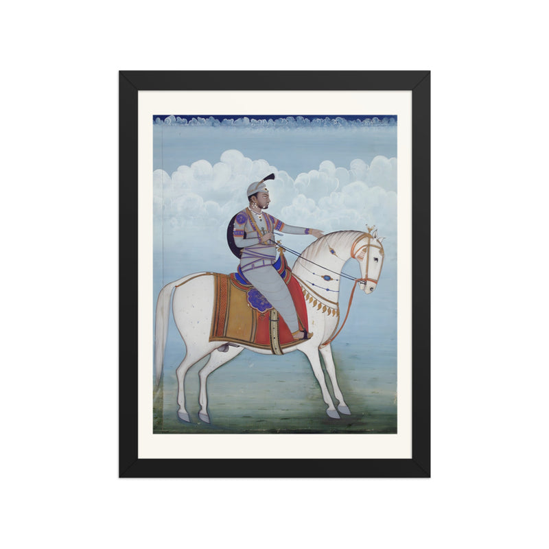 Equestrian portrait of a Sikh chief