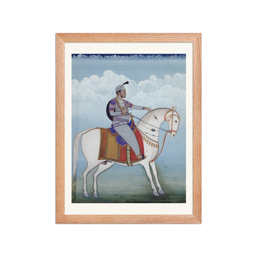 Equestrian portrait of a Sikh chief — view 2