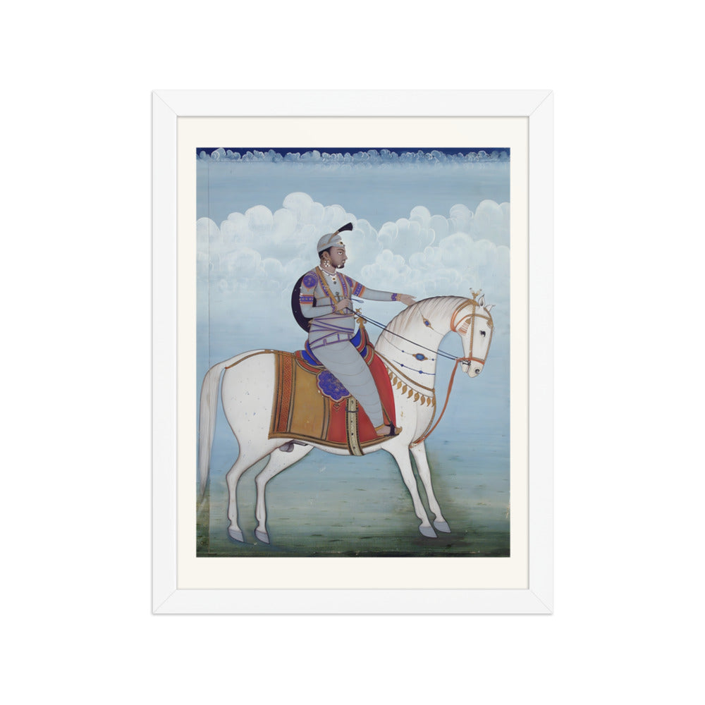 Equestrian portrait of a Sikh chief — view 3