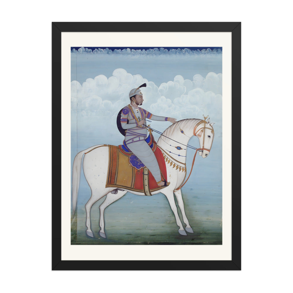 Equestrian portrait of a Sikh chief — view 4