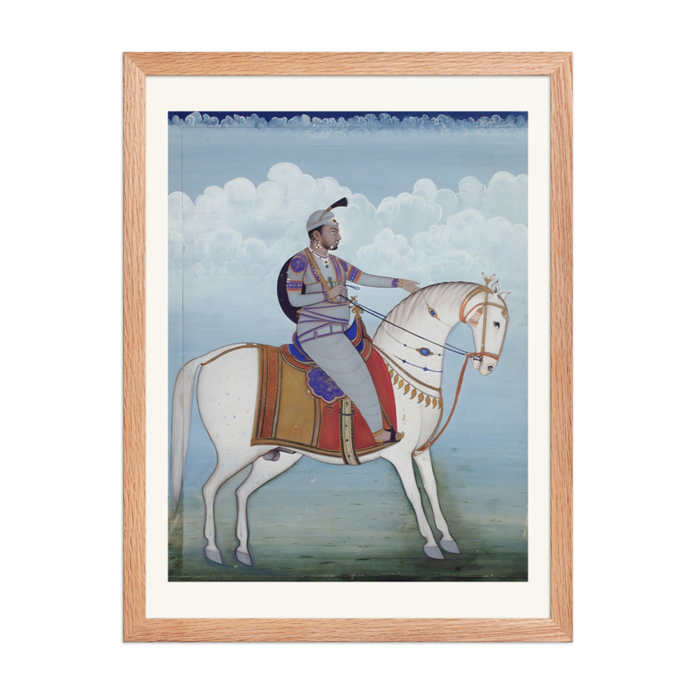 Equestrian portrait of a Sikh chief — view 5