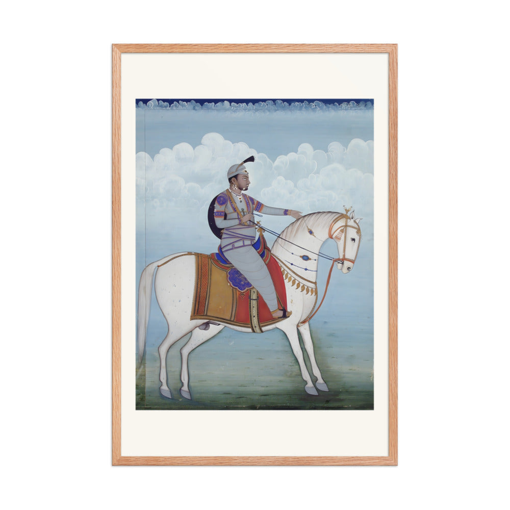 Equestrian portrait of a Sikh chief — view 8