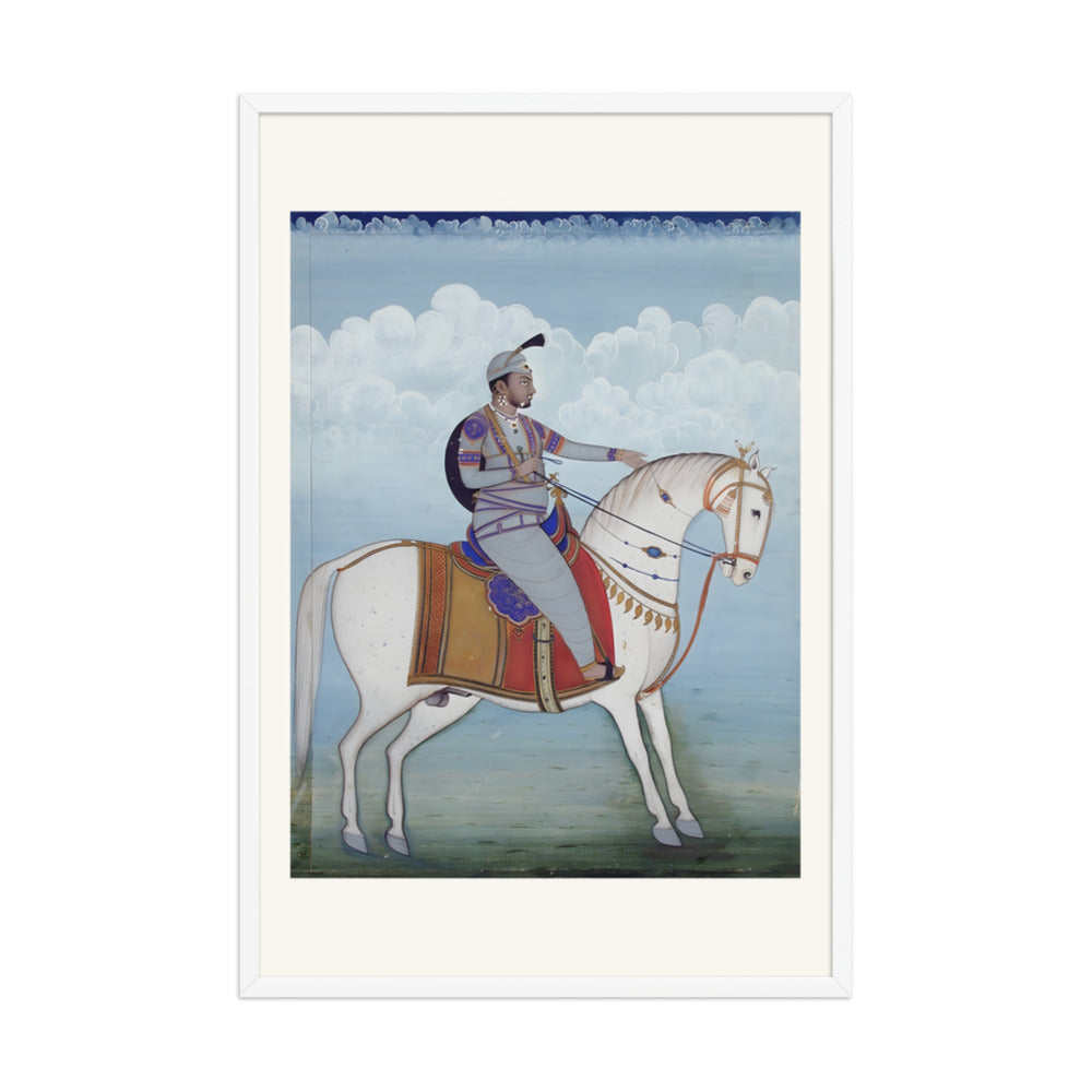 Equestrian portrait of a Sikh chief — view 9