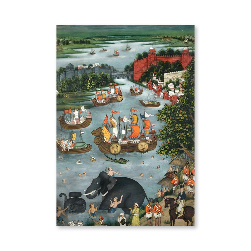 Festivities on a River — view 4