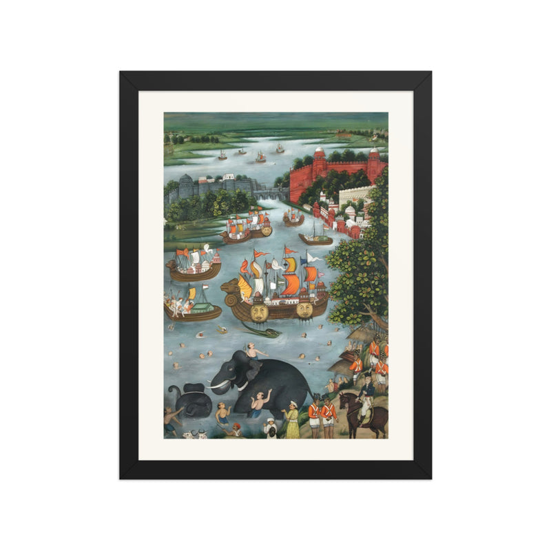 Festivities on a River