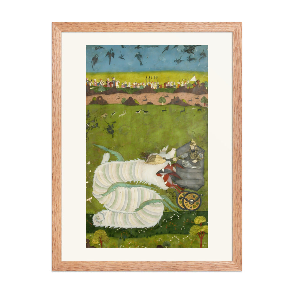 Isfandiyar attacks the dragon — view 5