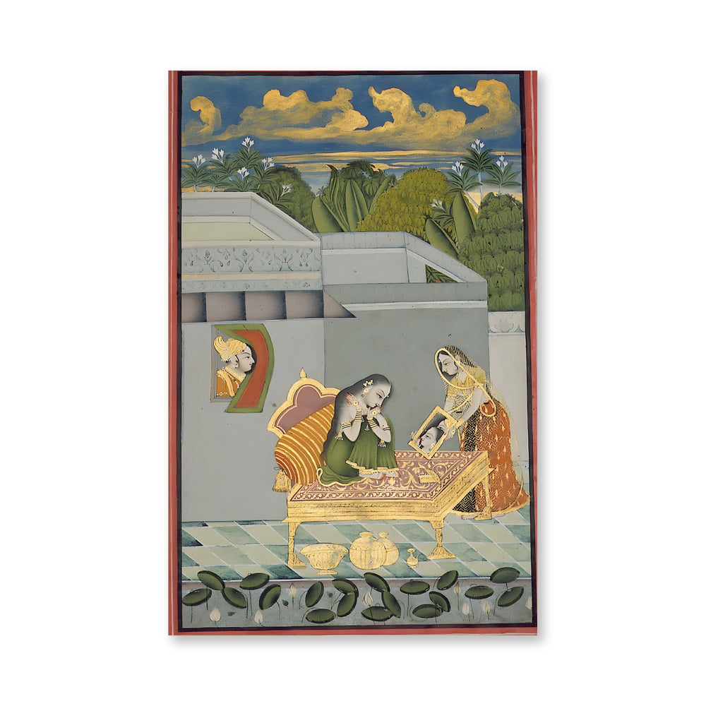A Glimpse of the Beloved — Rajput Romance — view 4