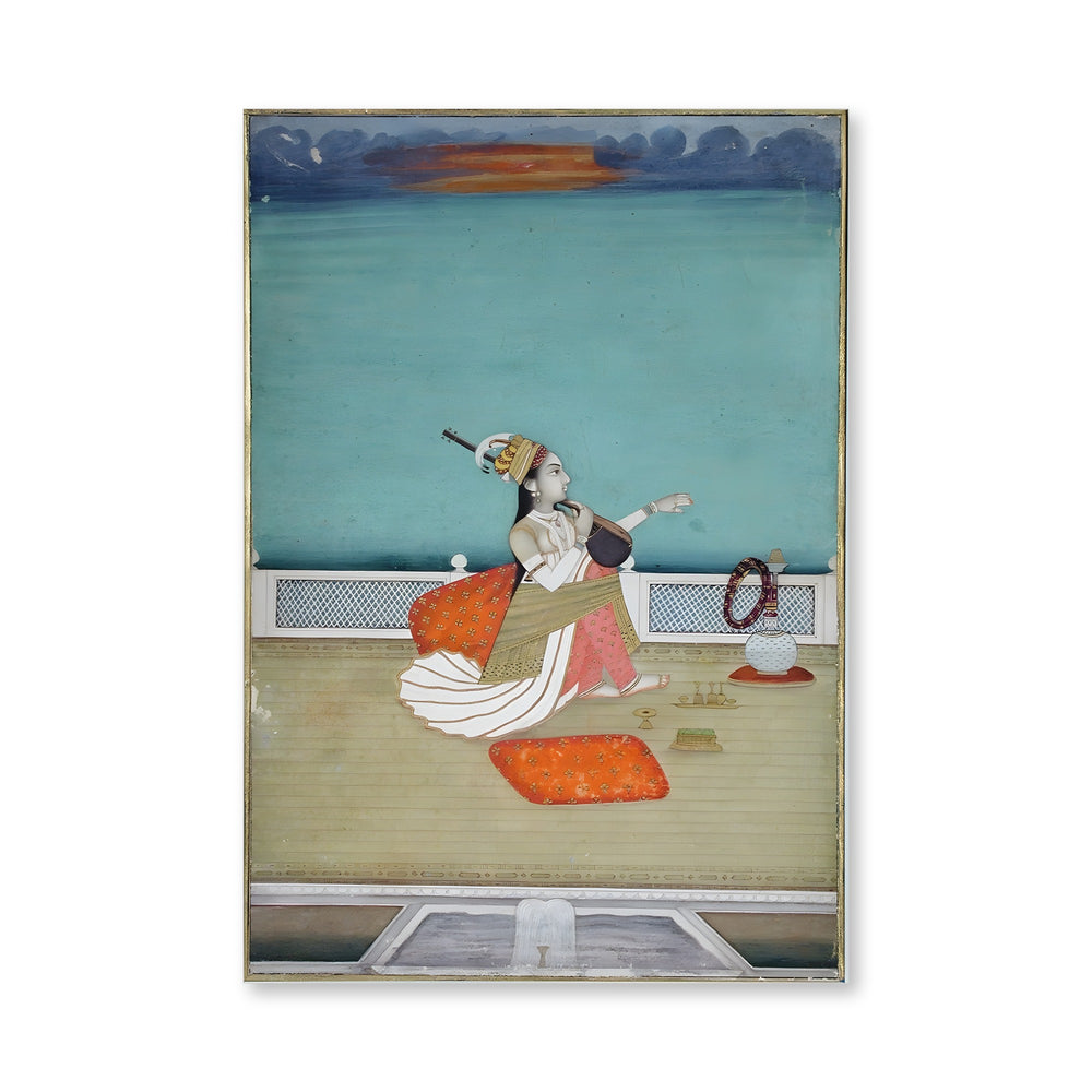 A Lady with the Vina — An Evening Raga — view 4