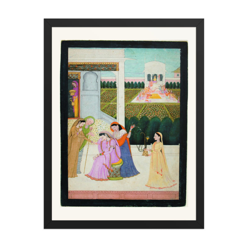 Holi Apart — A Lady While the Others Play