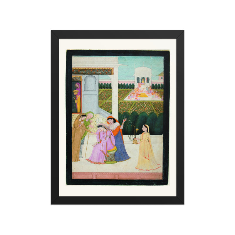 Holi Apart — A Lady While the Others Play