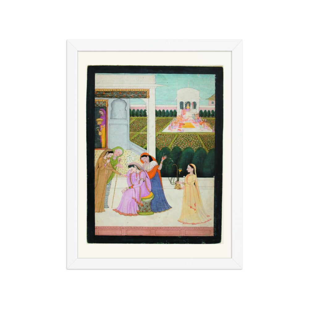 Holi Apart — A Lady While the Others Play — view 3