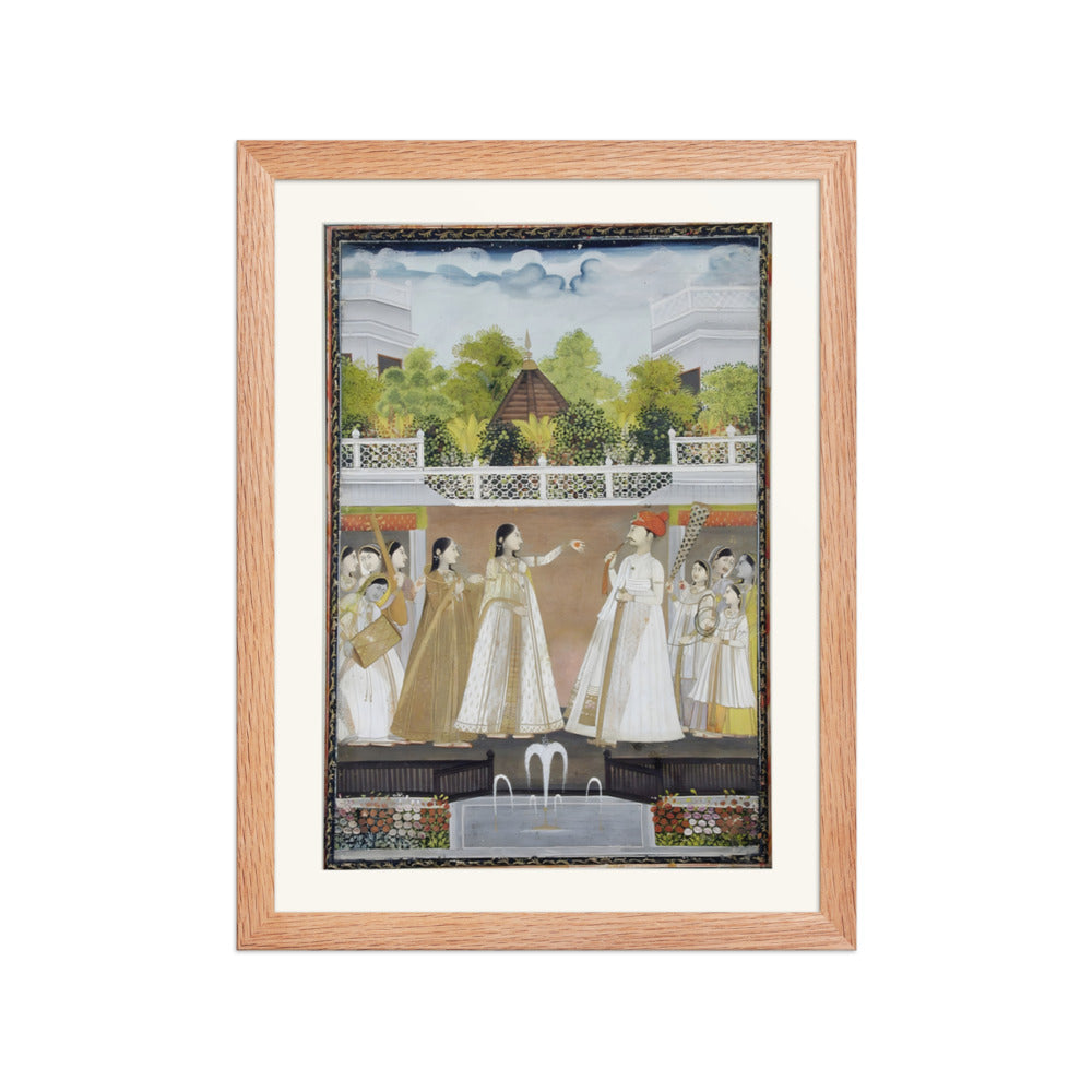 Lovers in the Royal Garden — Rajput Idyll — view 2