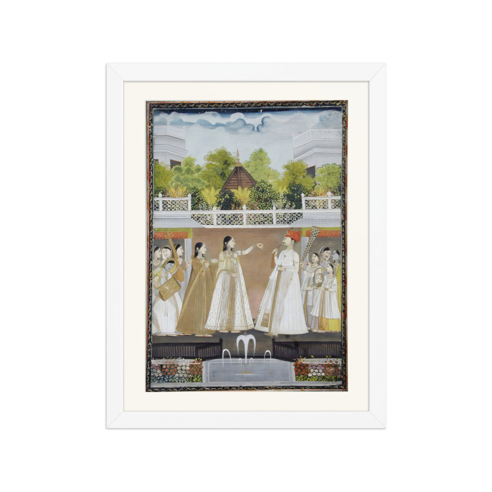 Lovers in the Royal Garden — Rajput Idyll — view 3