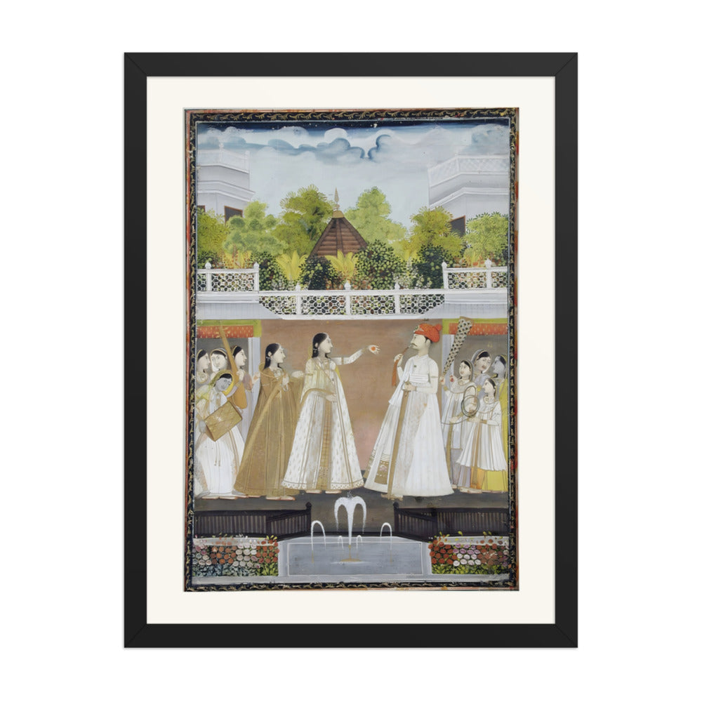 Lovers in the Royal Garden — Rajput Idyll — view 4