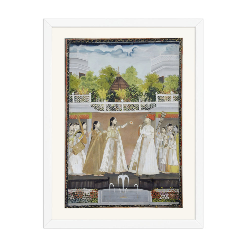 Lovers in the Royal Garden — Rajput Idyll — view 6