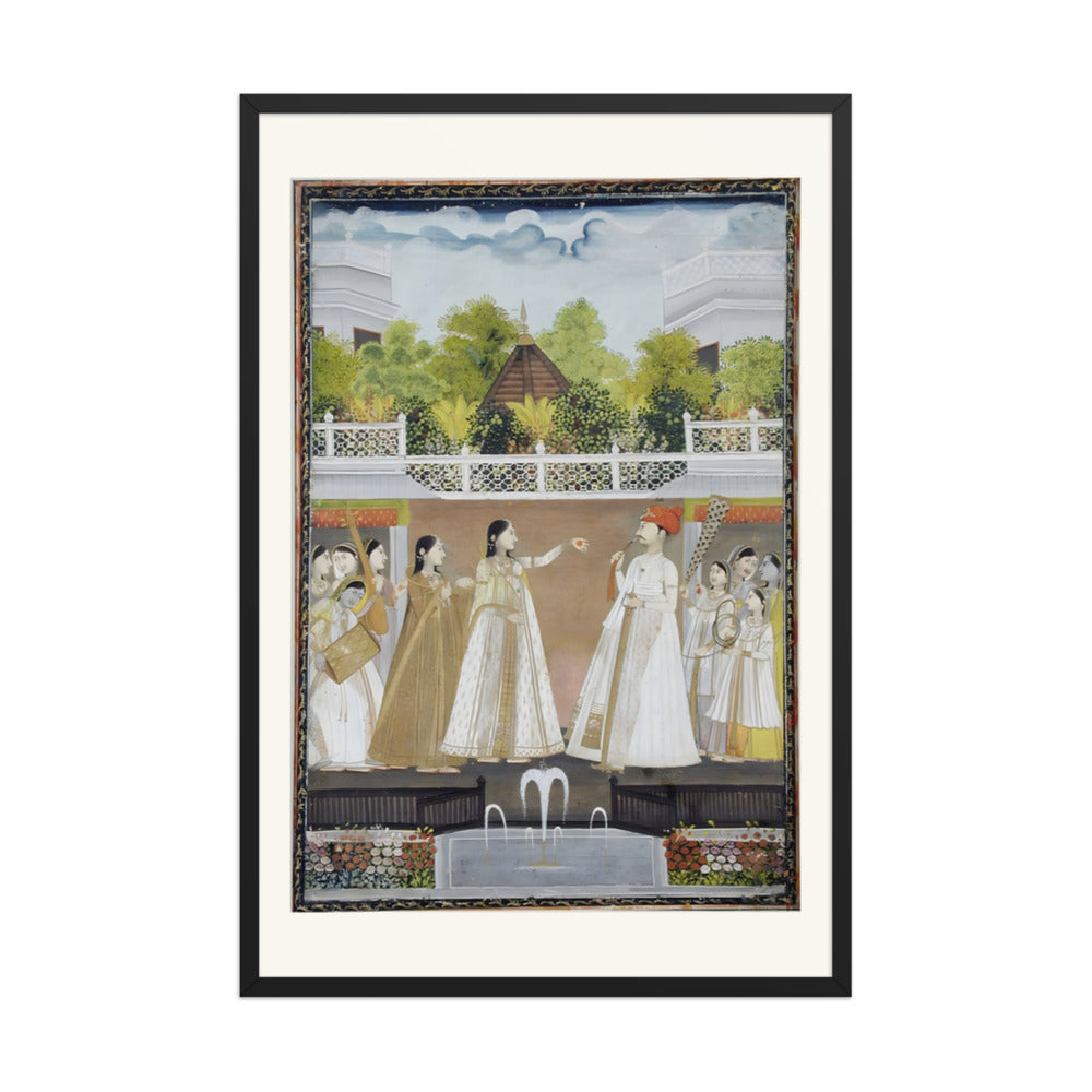 Lovers in the Royal Garden — Rajput Idyll — view 7