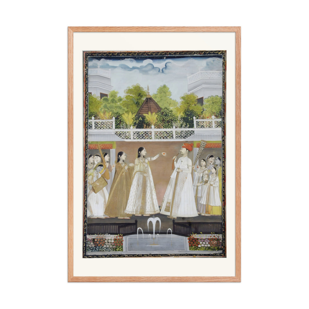 Lovers in the Royal Garden — Rajput Idyll — view 8