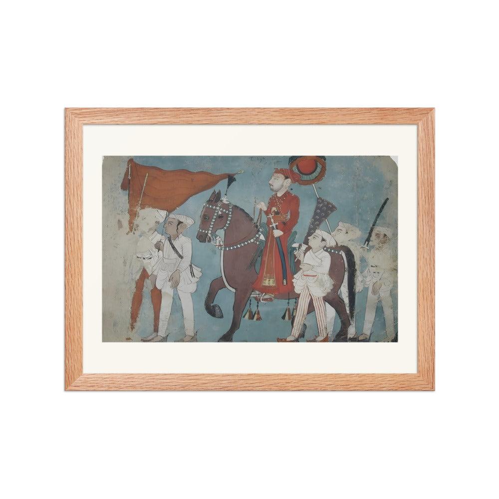 A Prince Rides Out with His Retinue — view 2