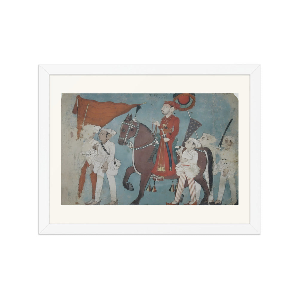 A Prince Rides Out with His Retinue — view 3