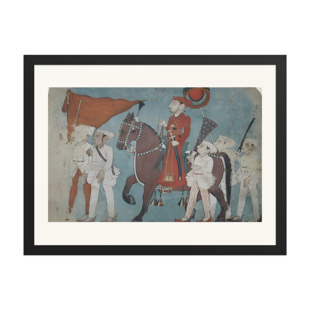 A Prince Rides Out with His Retinue — view 4