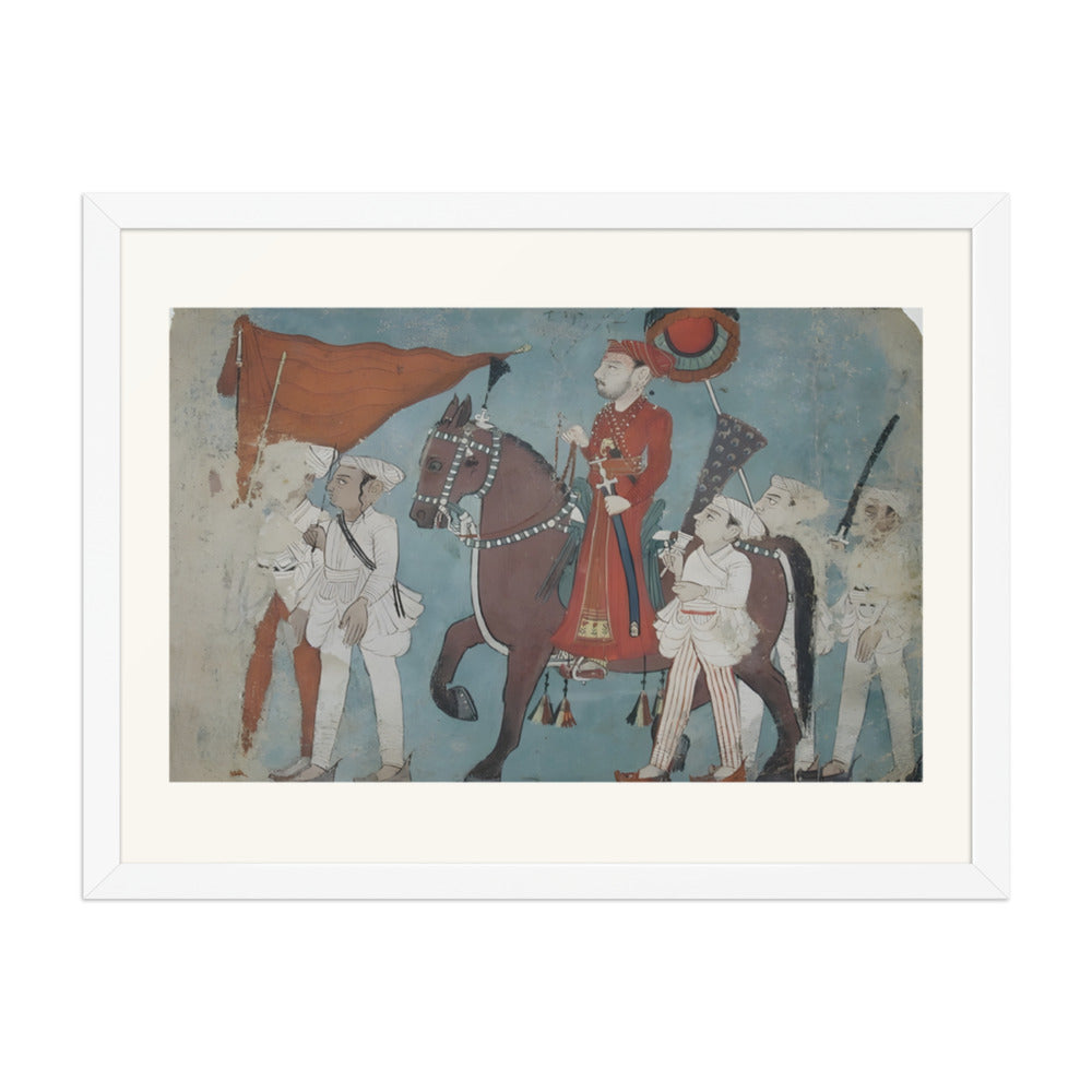 A Prince Rides Out with His Retinue — view 6