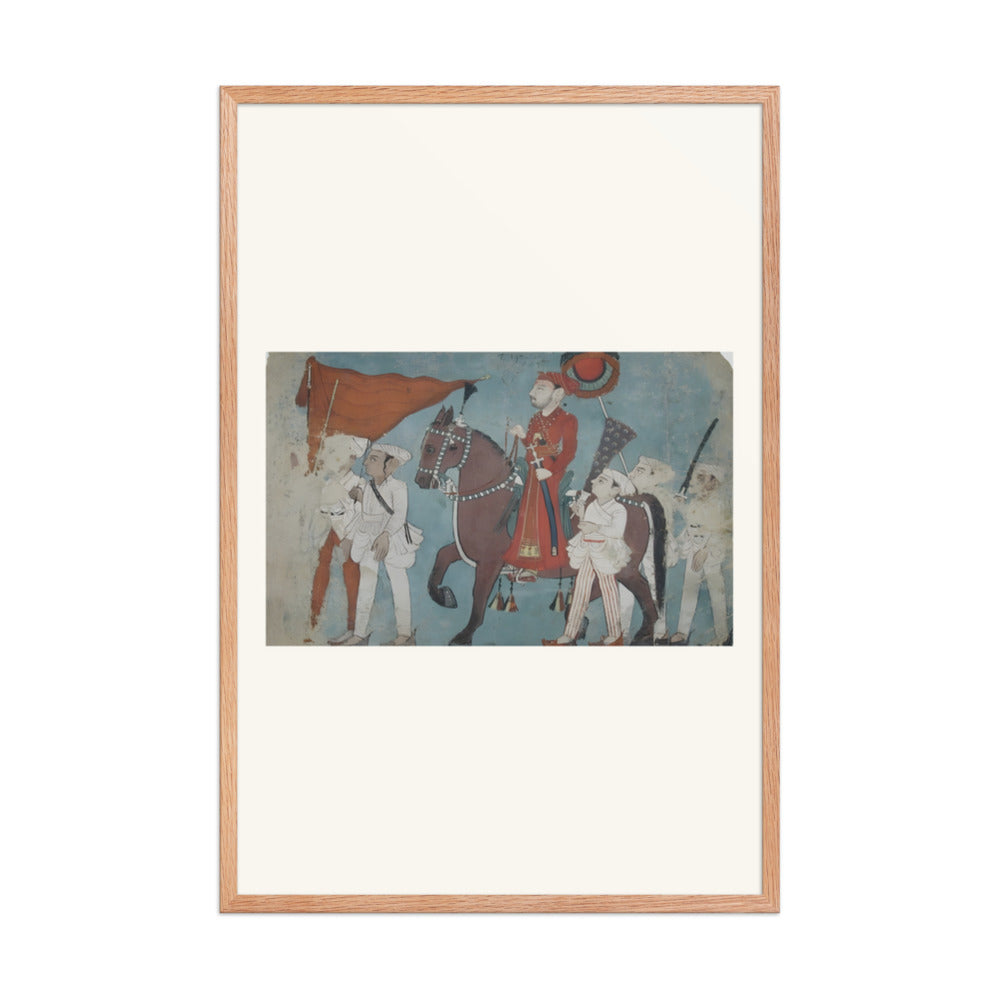 A Prince Rides Out with His Retinue — view 8