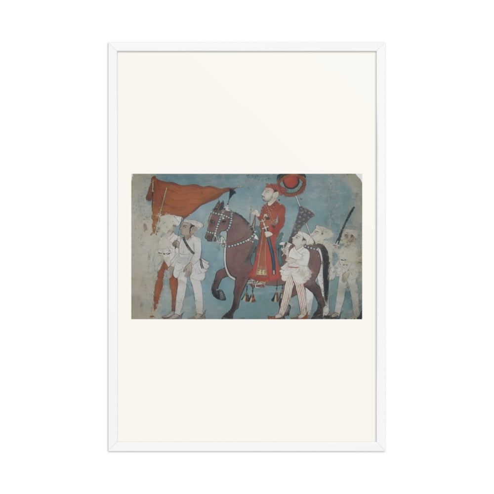 A Prince Rides Out with His Retinue — view 9