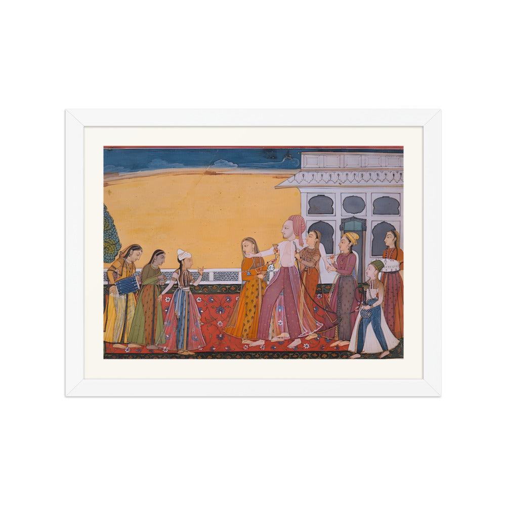 A Raja Among the Zenana — Palace Terrace — view 3