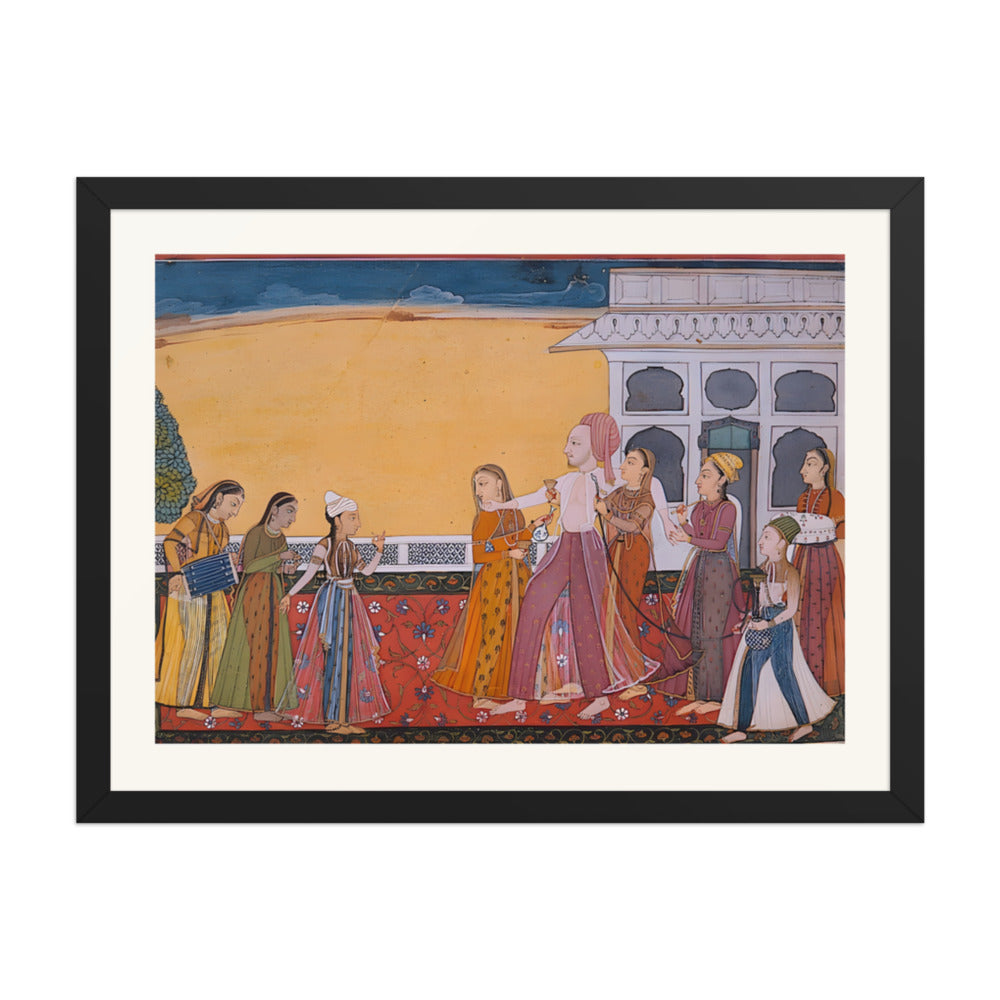 A Raja Among the Zenana — Palace Terrace — view 4